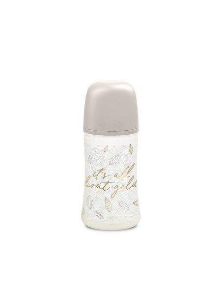 SX - GOLD - Bottle - Sili. - Slow Flow - 270ml - Grey