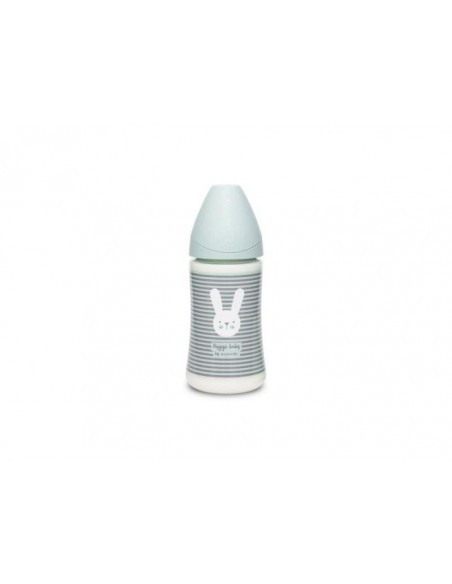 SX - HYGGE - Fles - PA - Silic. - 3pos - 270ml - Green Lines