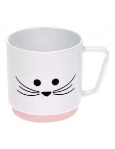 Cup S Porcelain/Silicone Little Chums Mouse