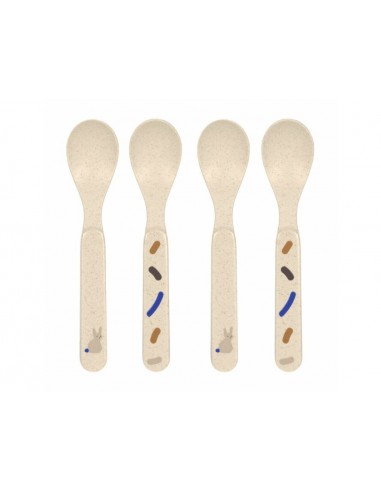 Spoon Set PP/Cellulose Little Mateys Royal blue