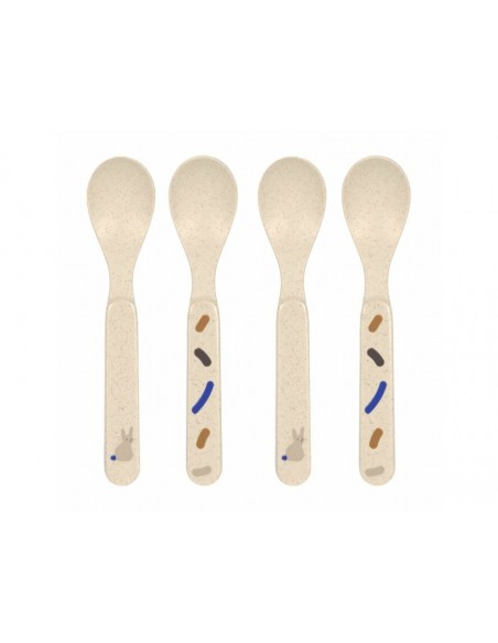 Spoon Set PP/Cellulose Little Mateys Royal blue