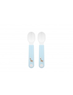 Mepal Little Dutch Set oefenlepel Mepal Mio 2 stuks - Forest Friends