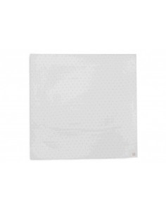 Hydrofiele Doek Large 115x115cm Stripe Leaf Green GOTS