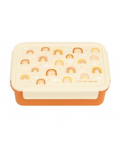 A Little lovey company - Lunch box: rainbows
