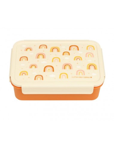A Little lovey company - Lunch box: rainbows