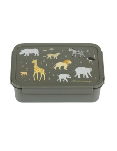 A Little lovey company - Lunch box: Savanna