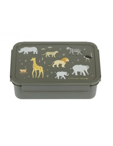 A Little lovey company - Lunch box: Savanna