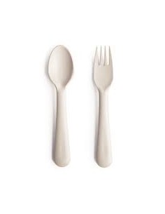 MUSHIE - Fork & spoon - Ivory