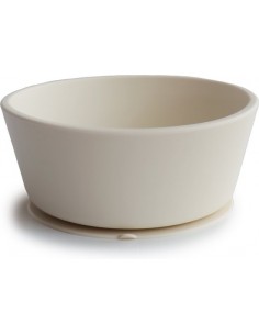 MUSHIE - Silicone Bowl - Ivory