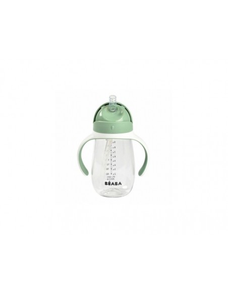 Beaba Drinkbeker met rietje 300ml groen