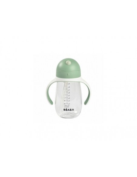 Beaba Drinkbeker met rietje 300ml groen