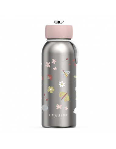 Mepal isotherme drinkfles Flip-Up 350 ml - Flowers en butterflies
