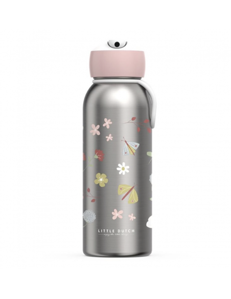 Mepal isotherme drinkfles Flip-Up 350 ml - Flowers en butterflies
