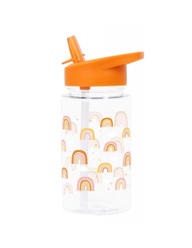 A Little lovey company - Drinkfles: regenbogen