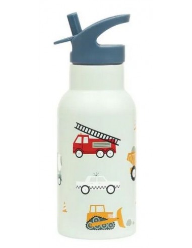 A Little lovey company - Drinkfles: rvs voertuigen