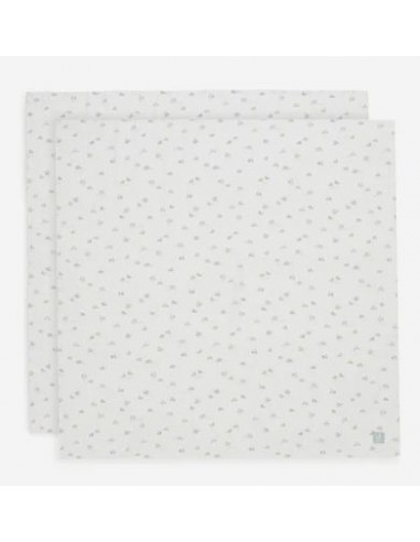 Hydrofiele Doek Large 115x115cm - On The Go - 2 Stuks