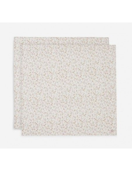 Hydrofiele Doek Large 115x115cm - Bloomy - 2 Stuks