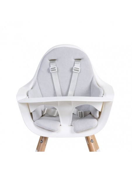 Evolu Stoelverkleiner - Tricot - Pastel Muis Grijs