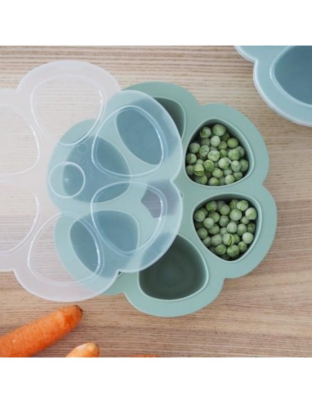 Beaba Siliconen multi-porties 6 x 90 ml groen