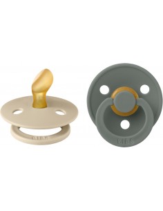 Bibs - Fopspeen Latex Anatomical T1 - Vanilla/Pine