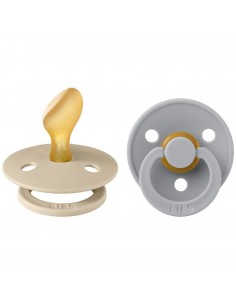 Bibs - Fopspeen Latex Anatomical T2 - Vanilla/Cloud