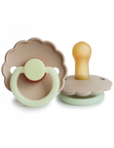 FRIGG  - 2 pack latex - Daisy T2 - Cream/Croissant NIGHT