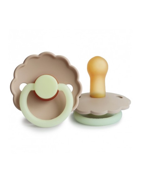 FRIGG  - 2 pack latex - Daisy T2 - Cream/Croissant NIGHT