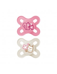MAM Original Silikon 0-6m mat roze