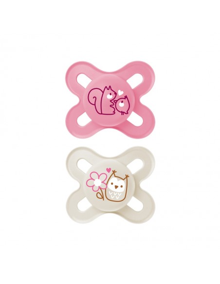 MAM Original Silikon 0-6m mat roze