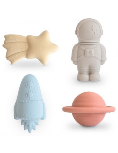 Mushie - Bath set (4) - Space