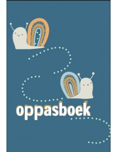 Oppasboekje indigo blauw