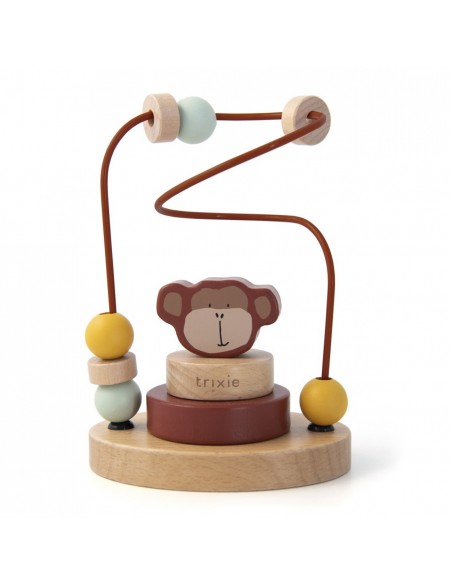 Wooden beads maze - Mr. Monkey