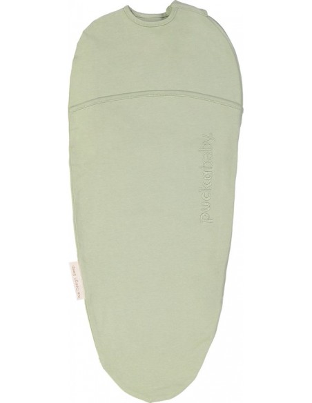 Puckababy The Original - Piep - 0/3 M - Cotton Olive (inbakerslaapzak)