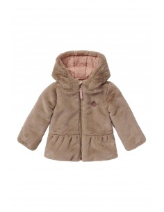 Noppies jas meisjes taupe