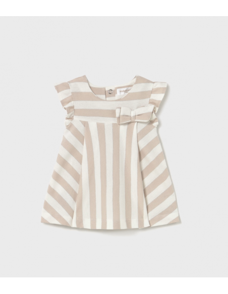 Mayoral kleedje beige wit