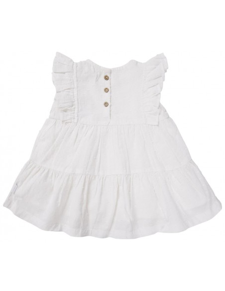 Noppies kleedje wit Hope