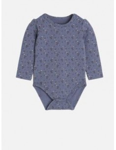 Hust en Claire - Romper Benna blauw bloemen