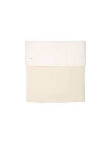 Koeka - Wiegdeken Runa teddy - Warm white - 75x100