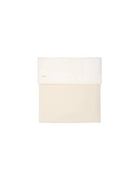 Koeka - Wiegdeken Runa teddy - Warm white - 75x100