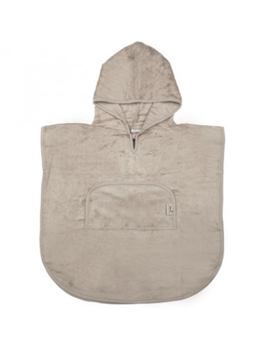 Poncho V-neck - Feather grey
