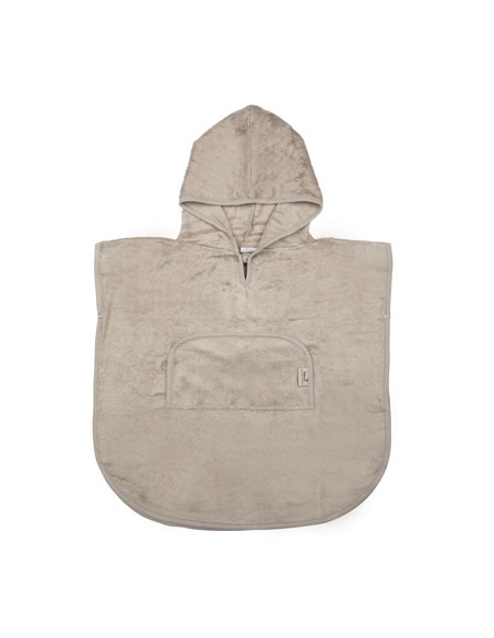 Poncho V-neck - Feather grey