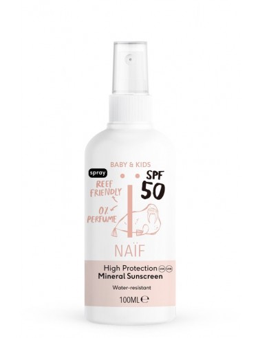 Naïf - Zonnebrand Spray - Baby's & Kinderen - SPF50