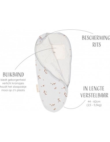 Puckababy Puckababy The Original - Piep 0/3 M - Cotton Flower