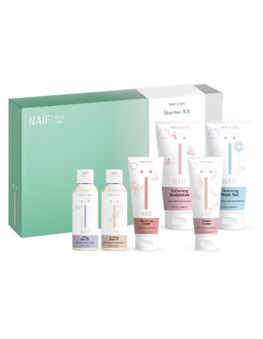 Naïf Natuurlijke verzorgingsset baby - 6 producten in geschenkset