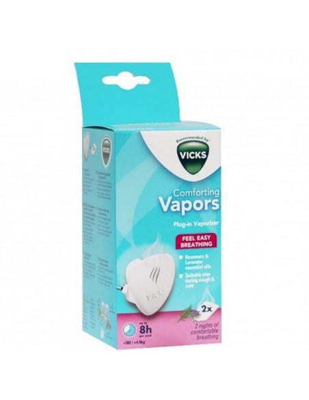 VICKS - NACHTLAMPJE-VAPO - (LAVENDER/ROSEMARY)