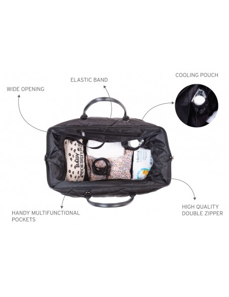 Mommy bag verzorginstas - Black