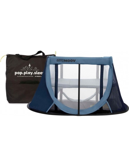 AeroMoov Instant travel cot - Blue Whale