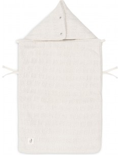 Voetenzak group 0+ 3/5 punts Grain Knit Oatmeal