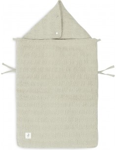 Voetenzak group 0+ 3/5 punts Grain Knit Olive Green