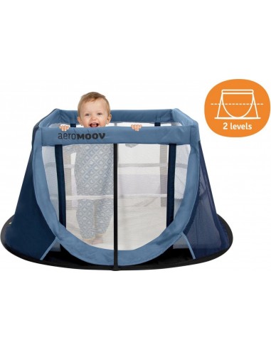 AeroMoov Instant travel cot - Blue Whale